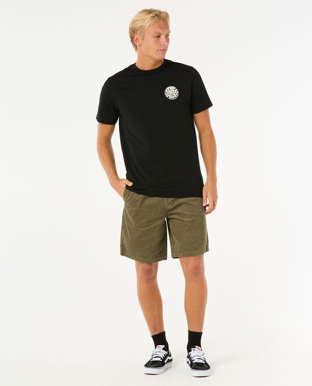 Surf Cord Volley Shorts - Dusty Olive