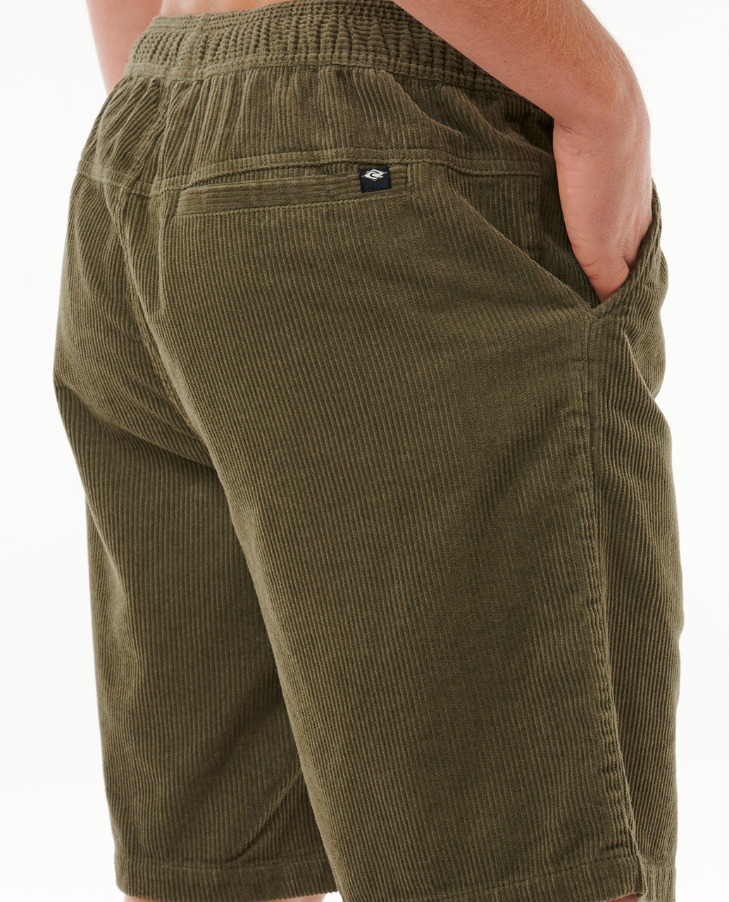 Surf Cord Volley Shorts - Dusty Olive