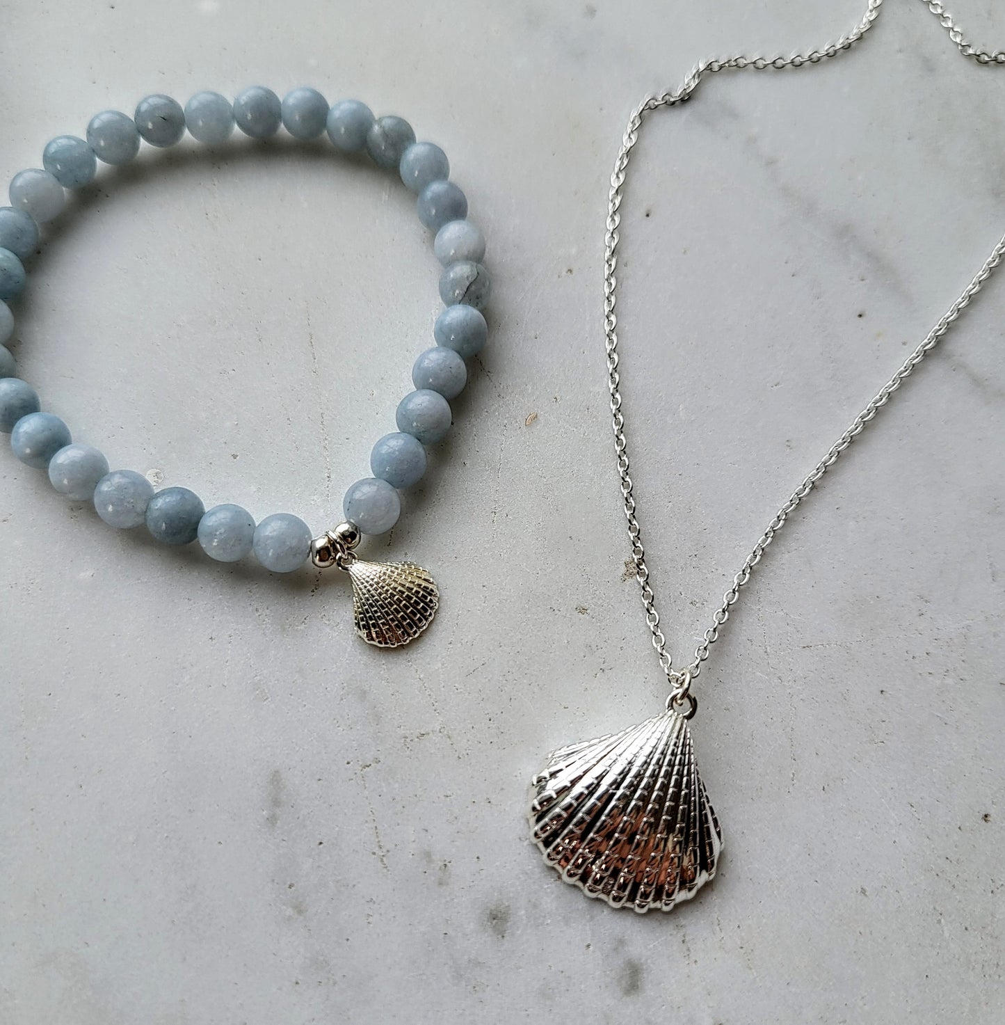 Sterling silver shell necklace 🧜🏻♀️