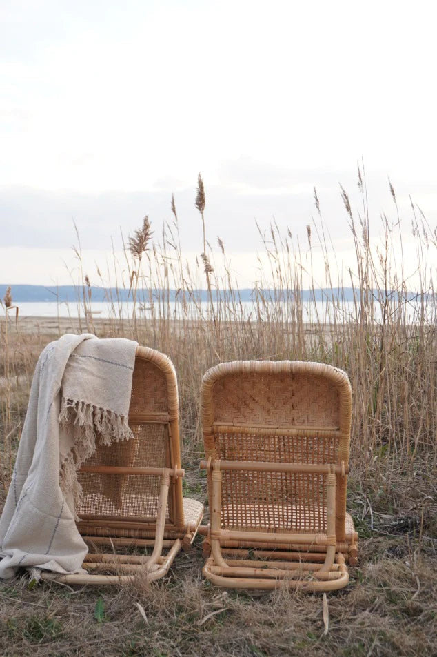 Beach chair - bærbar strandstol i ratten