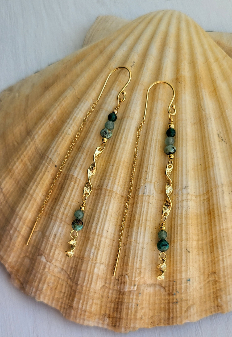 🌿 Kelp 🌿 Øreringe