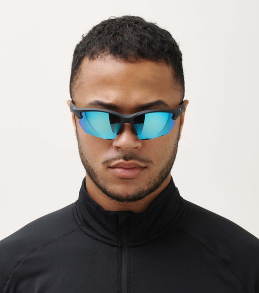 Rate - Black Blue Polarized Sunglasses