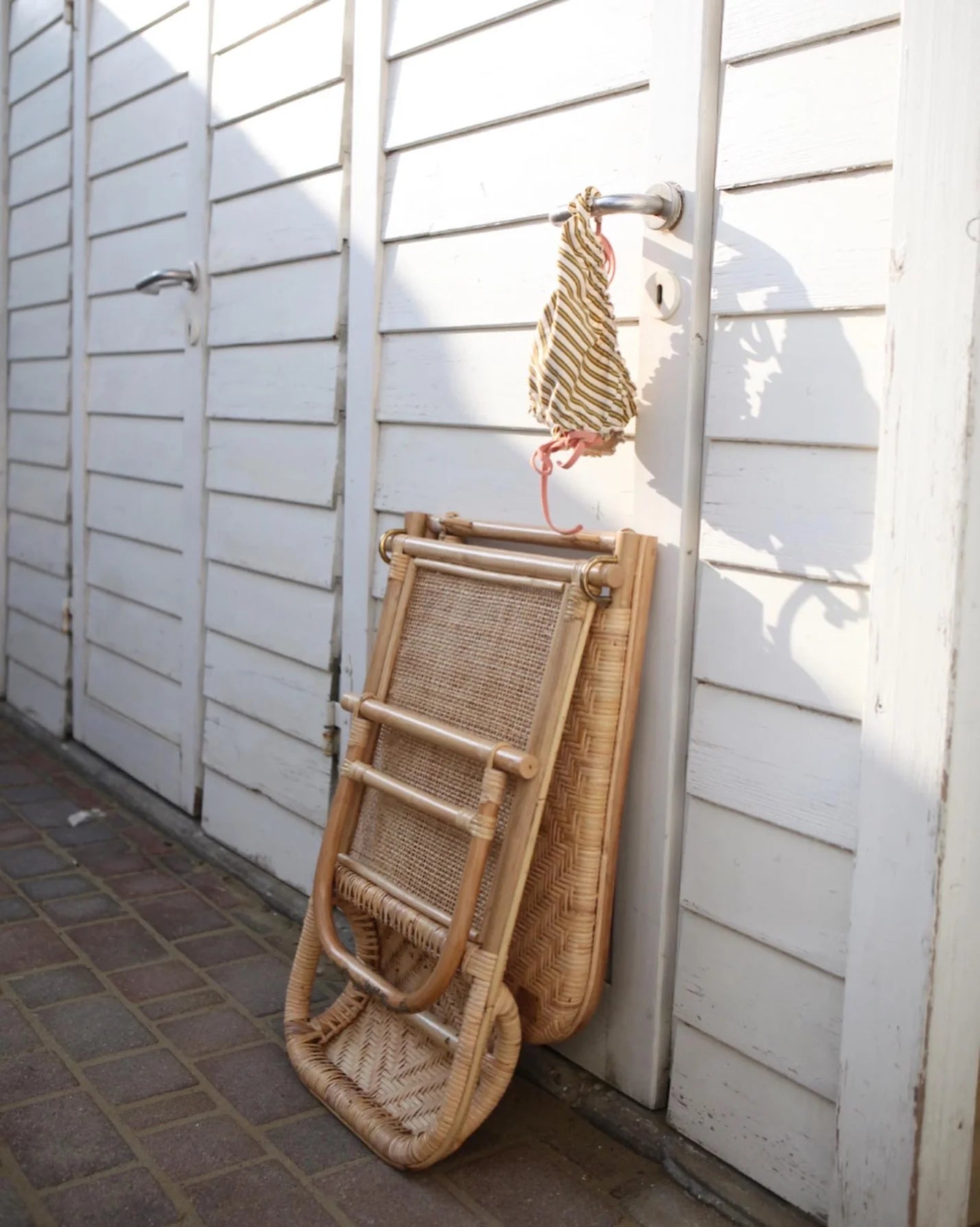 Beach chair - bærbar strandstol i ratten