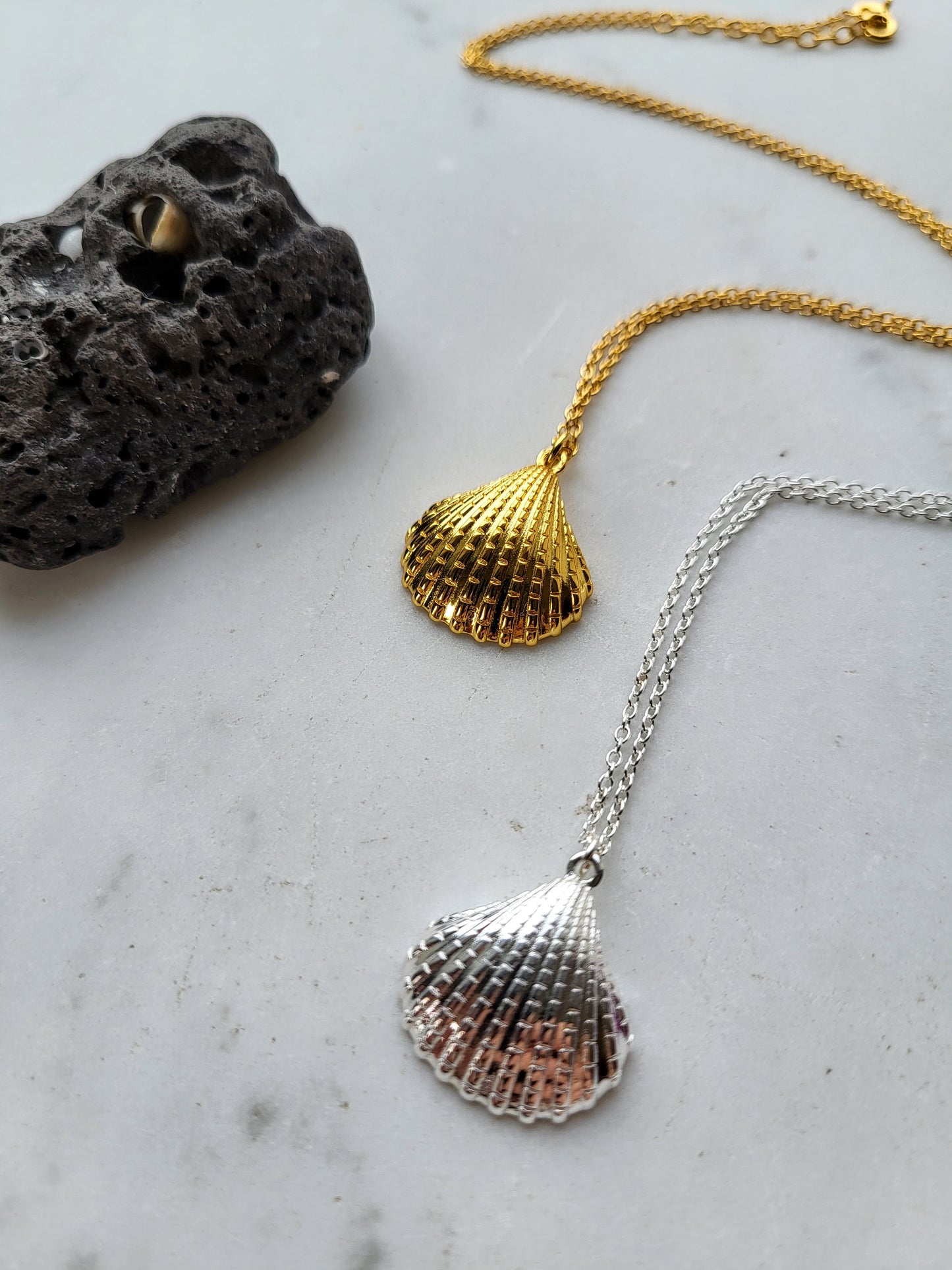 Sterling silver shell necklace 🧜🏻♀️