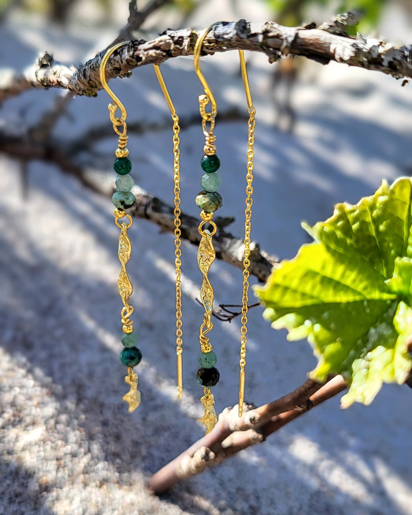 🌿 Kelp 🌿 Øreringe