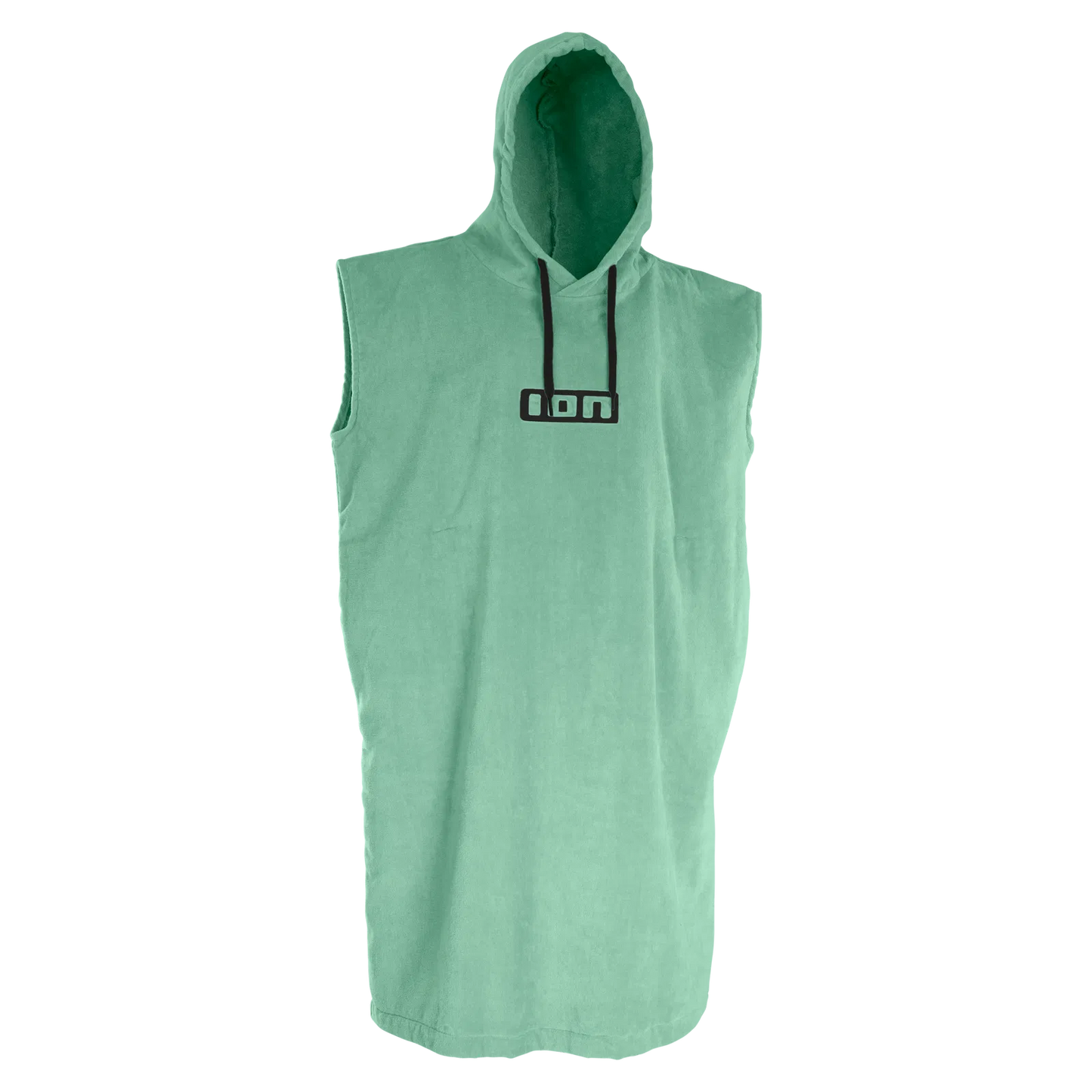 Ion hooded towel unisex neon mint